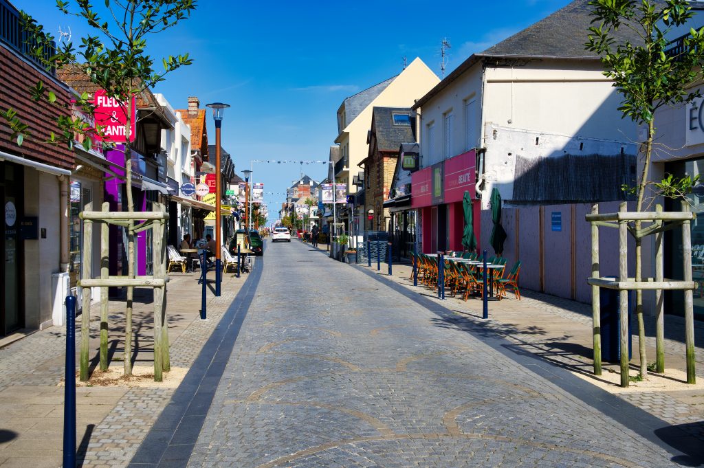Ortskern von Ouistreham Ortskern von Ouistreham