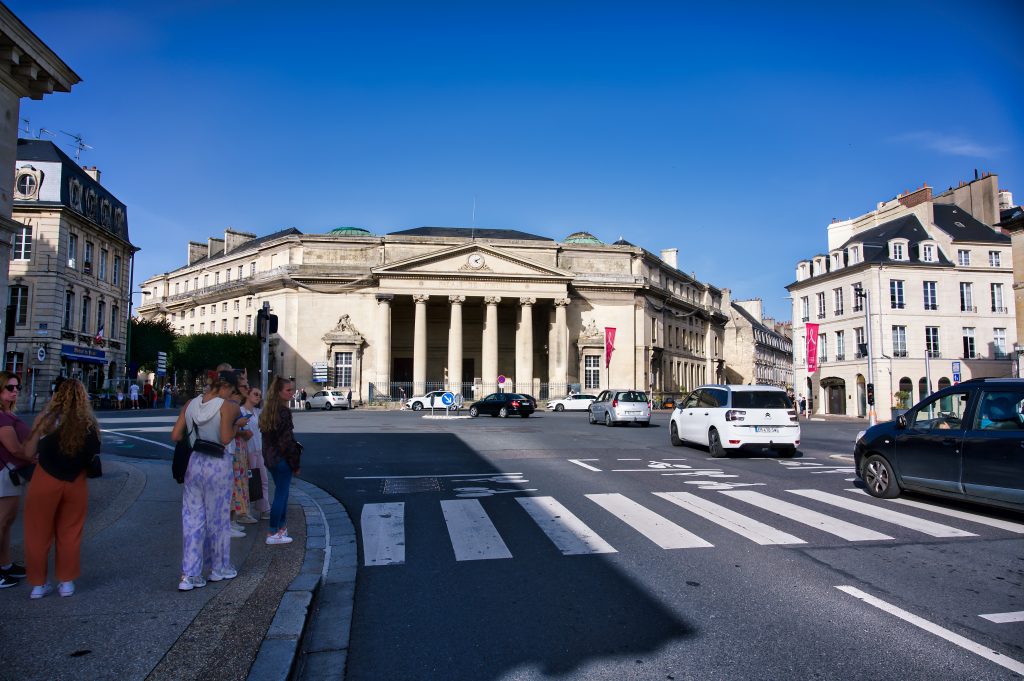 Stadtbild von Caen