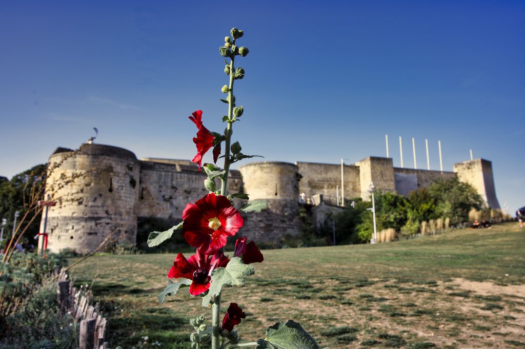 Beeindruckende Burg Caen