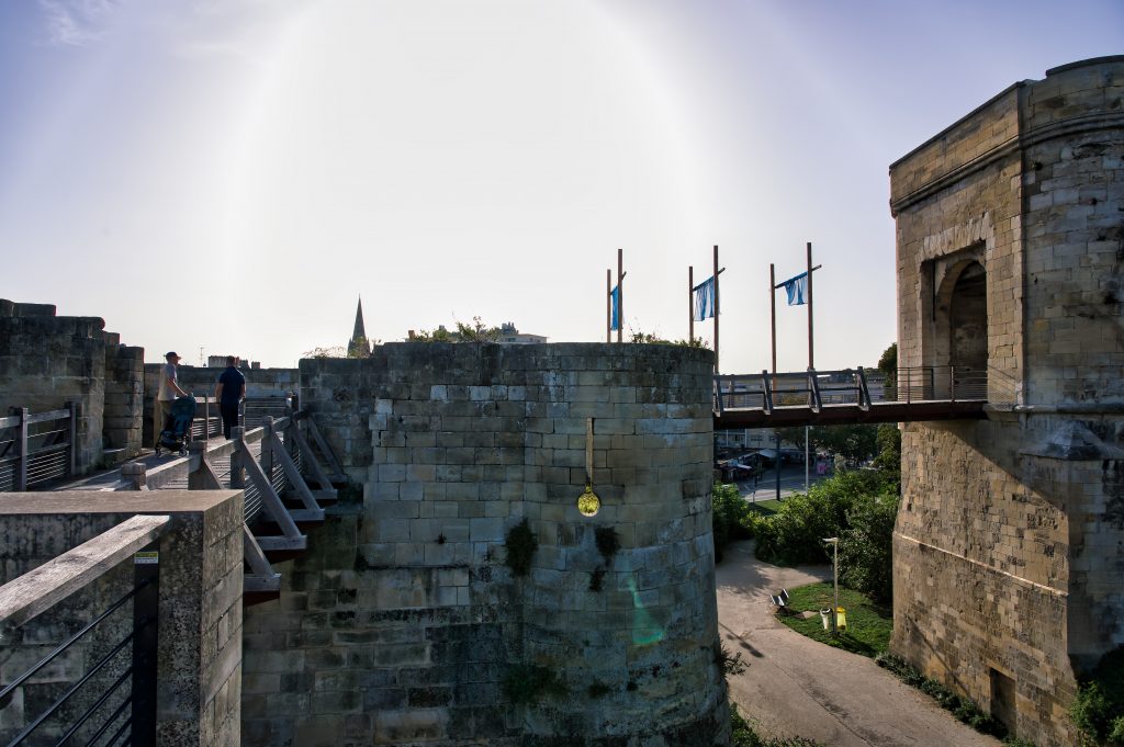 Eingang zur Burg Caen 