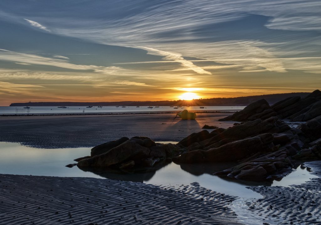 SONNENAUFGANG: Plage Saint-Michel